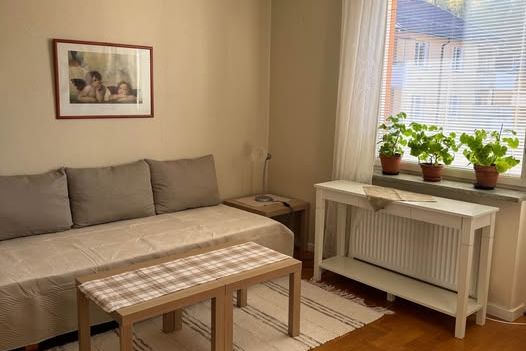 Möblerad etta nära Hitachi – allt ingår